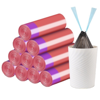 Sacchetti di imballaggio in plastica personalizzati per sacchi di rifiuti e contenitori dei bidoni della spazzatura Personalizzazione del logo