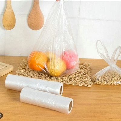 Sacchetto di prodotti di plastica per la conservazione dei prodotti alimentari a fascia piatta o a manico