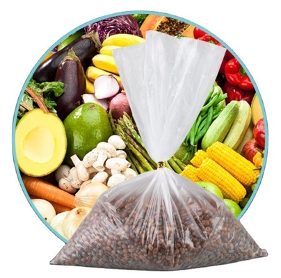 Sacchetti frigoriferi in plastica di qualità alimentare per la produzione di massa di alimenti secchi per uso domestico e per supermercati