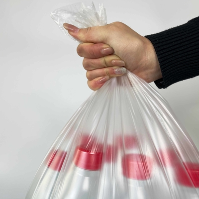 Supermercato Casalinghi Sacchetto di spazzatura di plastica a bocca piatta e punto di rottura