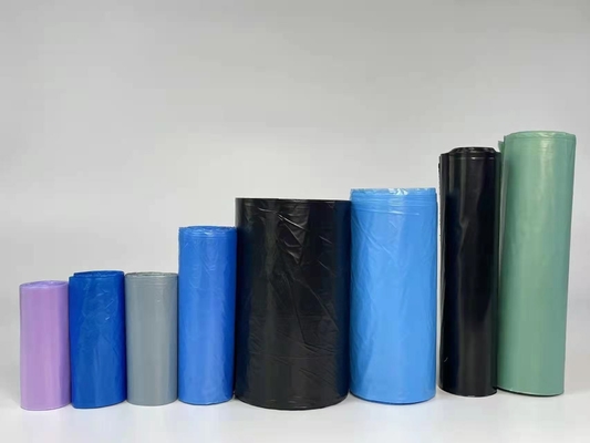 Supermercato Casalinghi Sacchetto di spazzatura di plastica a bocca piatta e punto di rottura