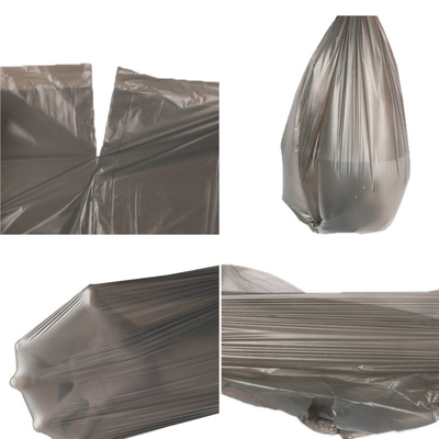 Rifiuti di abitazione e ufficio HDPE/LDPE/LLDPE sacchetto di rifiuti a bocca piatta monouso addensato