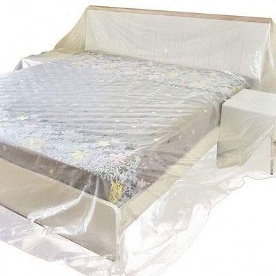 Copertura anti-polvere per mobili in plastica a prova di umidità verde Spessore 5,5-12,5 micron Personalizzato