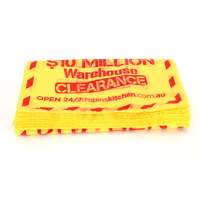 Tasse per magliette in HDPE/LDPE/LLDPE personalizzate per supermercati e imballaggi da asporto