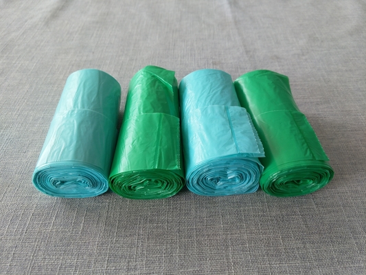 Struttura del materiale HDPE/LDPE sigillo stellare sacchetto da rifiuti in plastica ecologico e certificato