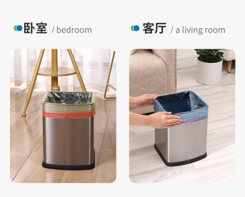 Cestino per rifiuti di plastica per uso domestico con manico