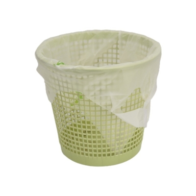 Ordine su misura Sacchetti di plastica biodegradabili bianchi verdi Spessore trasparente Sacchetti su misura