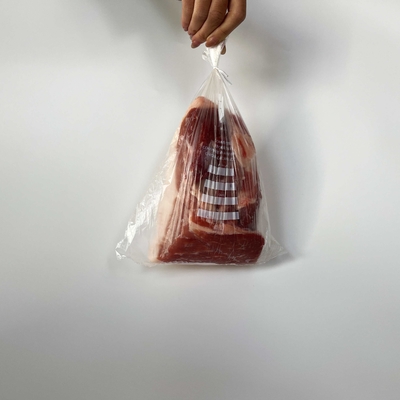 100% di HDPE vergine di frutta e verdura in sacchetto piatto su rotolo Spessore di 5-50 microfoni imballaggio alla rinfusa