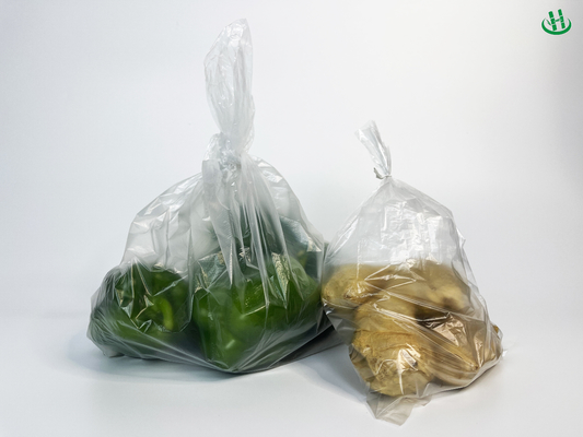 Certificato ok compost Oxo sacchetto di plastica biodegradabile per acquirenti ecologici
