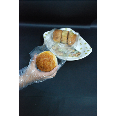 Imballaggio alimentare trasparente HDPE LDPE Sacchetto di plastica per alimentari su rotolo con dimensioni personalizzate