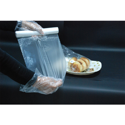 Imballaggio alimentare trasparente HDPE LDPE Sacchetto di plastica per alimentari su rotolo con dimensioni personalizzate