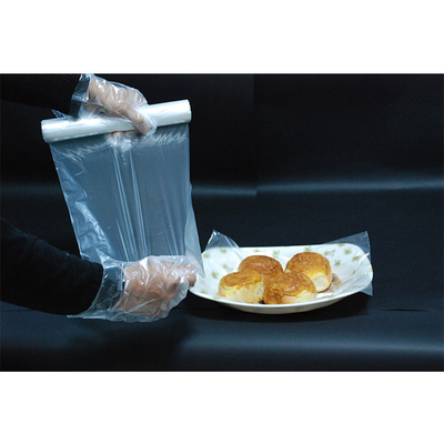 Imballaggio alimentare trasparente HDPE LDPE Sacchetto di plastica per alimentari su rotolo con dimensioni personalizzate