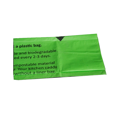 Rifiuti di rifiuti sacchetti di plastica biodegradabili compostabili con materiale PBAT/PLA/amido