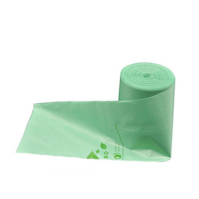 Rifiuti di rifiuti sacchetti di plastica biodegradabili compostabili con materiale PBAT/PLA/amido
