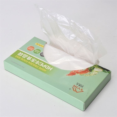 Confezione trasparente per la protezione della freschezza Sacchetto di plastica su rotolo per alimenti secchi in colore beige