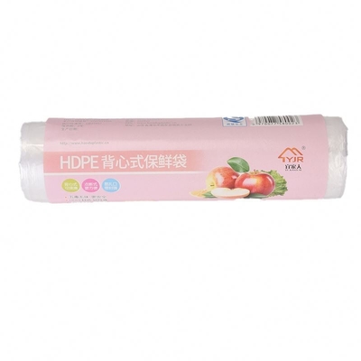 Confezione trasparente per la protezione della freschezza Sacchetto di plastica su rotolo per alimenti secchi in colore beige