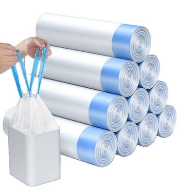 Logo personalizzato Acceptato Customization Drawstring Sacchetto di spazzatura di plastica con drawstring