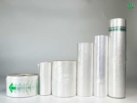 Sacchetto di plastica spessito per la casa 5-100 mic Spessore giubbotto a quattro colori Sortire rifiuti