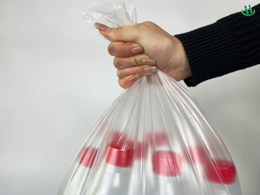 Sacchetto di plastica spessito per la casa 5-100 mic Spessore giubbotto a quattro colori Sortire rifiuti