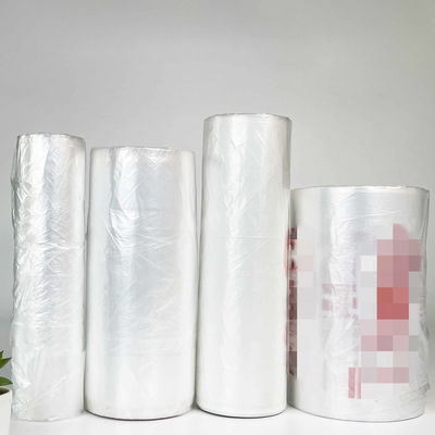 Taschino per la spazzatura per prodotti per la casa tipo giubbotto HDPE/LDPE/LLDPE Taschino di plastica nera monouso