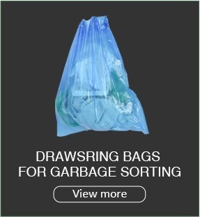 OK Compost Certificato Customization Mass Drawstring Sacchetti della spazzatura per la cucina per il logo personalizzato