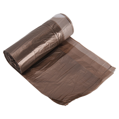 Promozione della costruzione HDPE 55 galloni sacchetto della spazzatura con la corda di legame e la corda di trazione