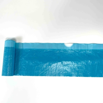 Stampa offset Ordine personalizzato 2023 Borsa da spazzatura a corda degradabile Borsa di plastica