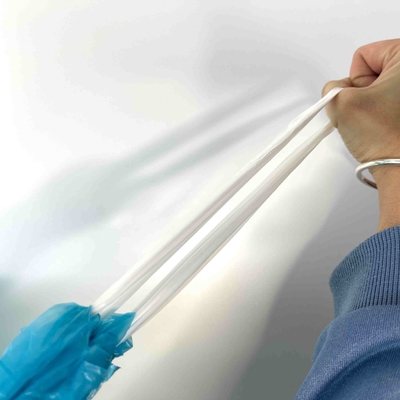 Stampa offset Ordine personalizzato 2023 Borsa da spazzatura a corda degradabile Borsa di plastica