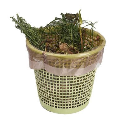 Sacchetti della spazzatura con corda di trazione in plastica HDPE