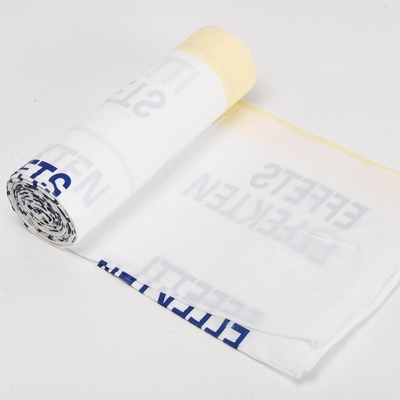 Green o colore personalizzato Sacchetto di spazzatura di plastica in rotolo con spessore da 5 a 50 micron