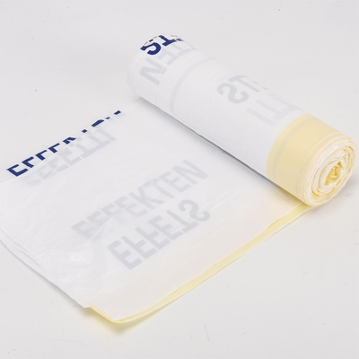Green o colore personalizzato Sacchetto di spazzatura di plastica in rotolo con spessore da 5 a 50 micron