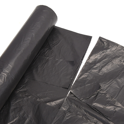 Construzione sacchetto per rifiuti trasparente da 120L HDPE da 100L con corda di trazione per prodotti per la casa