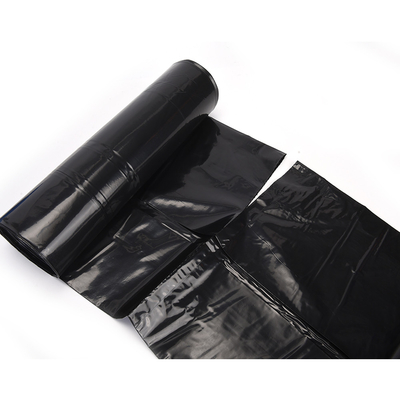 Construzione sacchetto per rifiuti trasparente da 120L HDPE da 100L con corda di trazione per prodotti per la casa