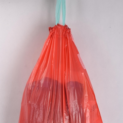 Spessore di 5-50 micron Green Custom Logo Printing Orange Plastic Scum Bag