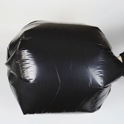 Materiale PE Heavy Duty Nero 3 Mil Contractor Sacchetti per la spazzatura Perfetto per la gestione dei rifiuti