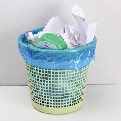 Beige HDPE Plastic Rubbish Waste Can Bin Liner Bag di spazzatura per dimensioni e capacità personalizzate