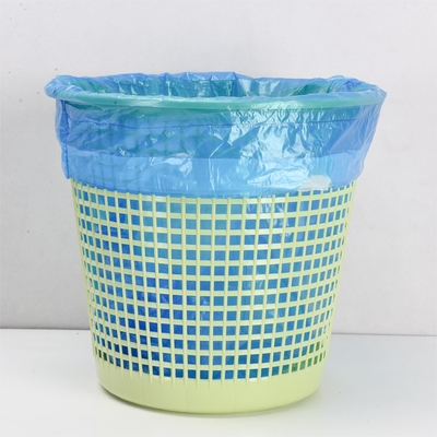 Beige HDPE Plastic Rubbish Waste Can Bin Liner Bag di spazzatura per dimensioni e capacità personalizzate
