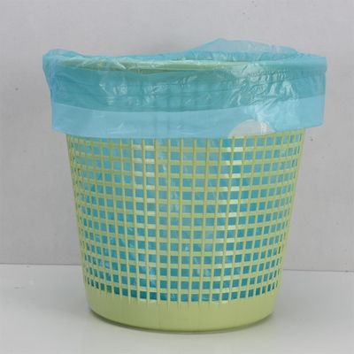 Stampa offset Plastico Disposable Drawstring Imballaggio spazzatura Sacchetto della spazzatura