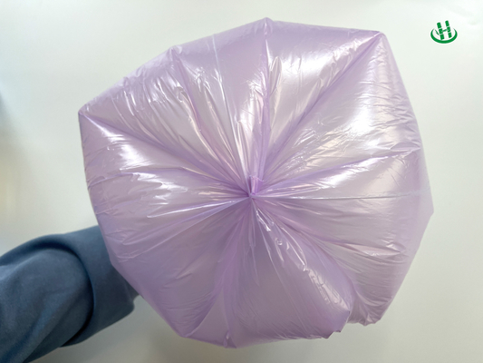 Materiale HDPE/LDPE/LLDPE Sacchetti da spazzatura esterni neri per uso industriale