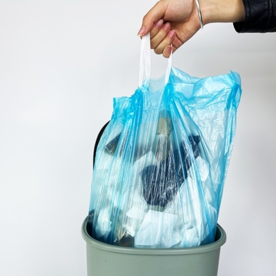 Stampa offset Chiara 5 pezzi Set di rotoli Sacchetto di spazzatura di plastica Ordine personalizzato da cima