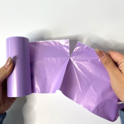 Prodotto direttamente con sacchetti di rifiuti di plastica stampati su misura in rotoli biodegradabili
