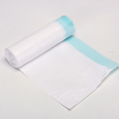Produce sacchetti neri per rifiuti con corda di trazione HDPE/LDPE/LLDPE per rifiuti