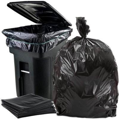 Ordine su misura HDPE/LDPE sacchetto pesante per rifiuti con stampa offset