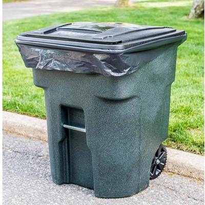 Ordine su misura HDPE/LDPE sacchetto pesante per rifiuti con stampa offset