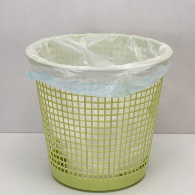 Sacchetto per la spazzatura con nastri di plastica ad arco pesante in HDPE ecologico