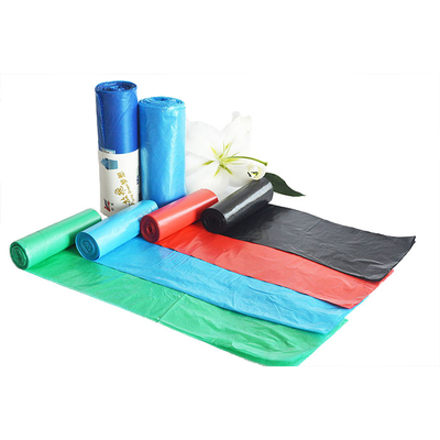 Sacchetti di rifiuti di plastica di HDPE/LDPE/LLDPE fabbricati con spessore da 5 a 100 mic