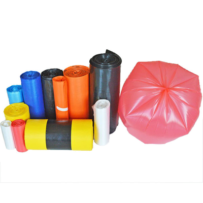 Sacchetto di rifiuti monouso in plastica per imballaggio dei rifiuti, realizzato con processo di stampaggio della pasta