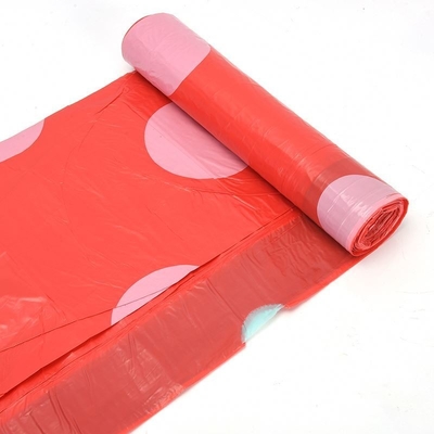 OK Compost Certified Drawstring Plastic Trash Bag on Roll per lo smaltimento ecologico dei rifiuti