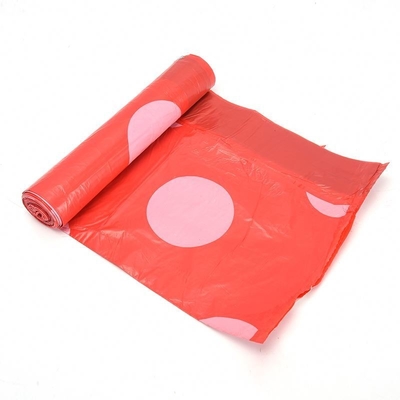 OK Compost Certified Drawstring Plastic Trash Bag on Roll per lo smaltimento ecologico dei rifiuti
