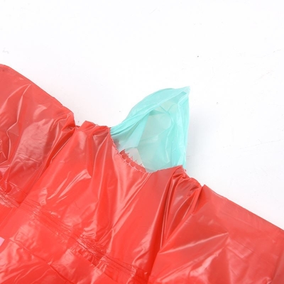 OK Compost Certified Drawstring Plastic Trash Bag on Roll per lo smaltimento ecologico dei rifiuti